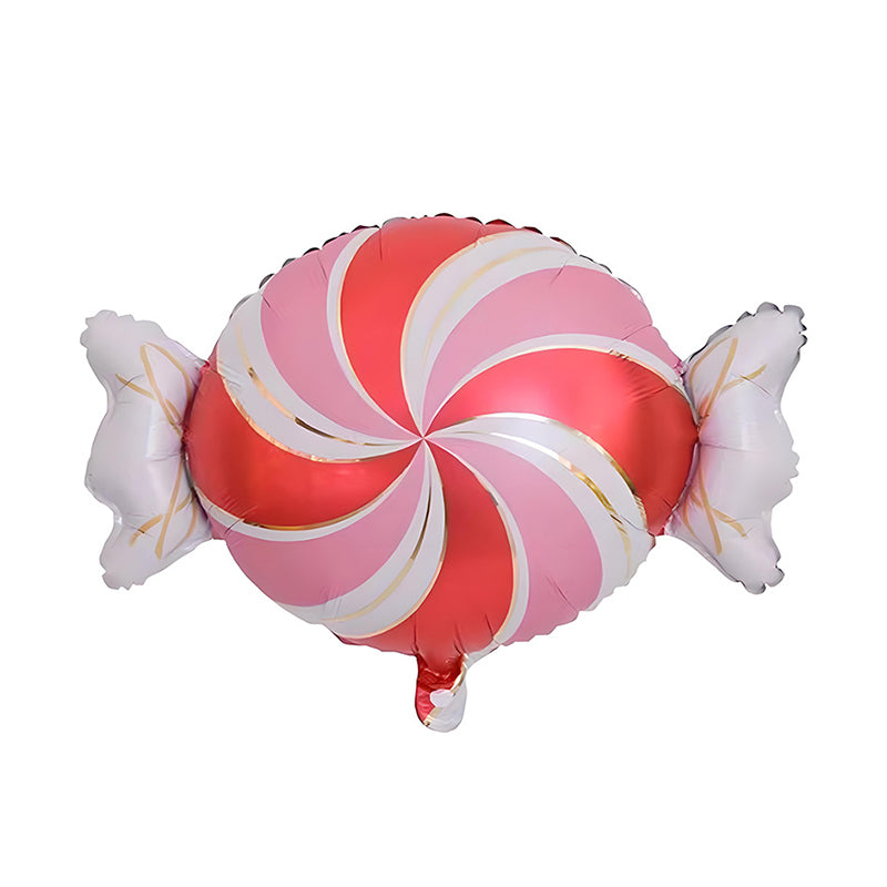 Candy cane and wrapped candy balloon set for Christmas parties by Festive Fun Co.