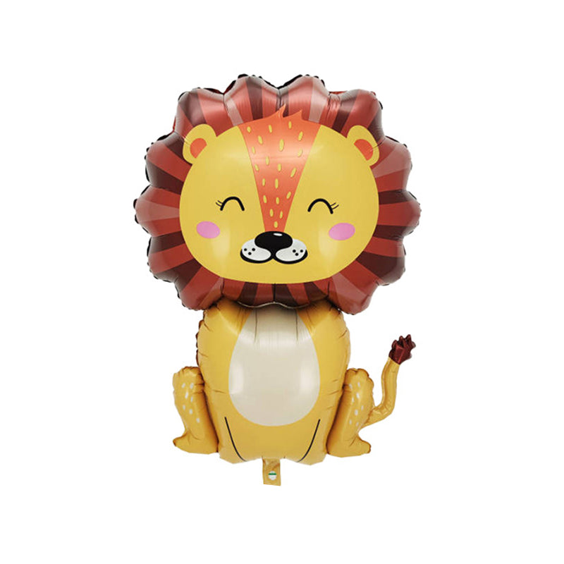 Lion-shaped balloon for birthday party